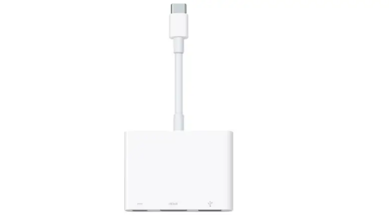 Apple純正 USB-C Digital AV Multiportアダプタ（HDMI出力・USB-A・USB-Cポート搭載）